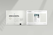 Minimal Brand Guideline Template, a Brochure Template by KreateTribe (Thumbnail 13 of 14)