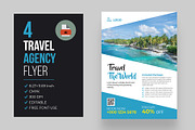 Modern Travel Flyer Design, a Flyer Template by Shahjahangdb1 (Thumbnail 1 of 13)
