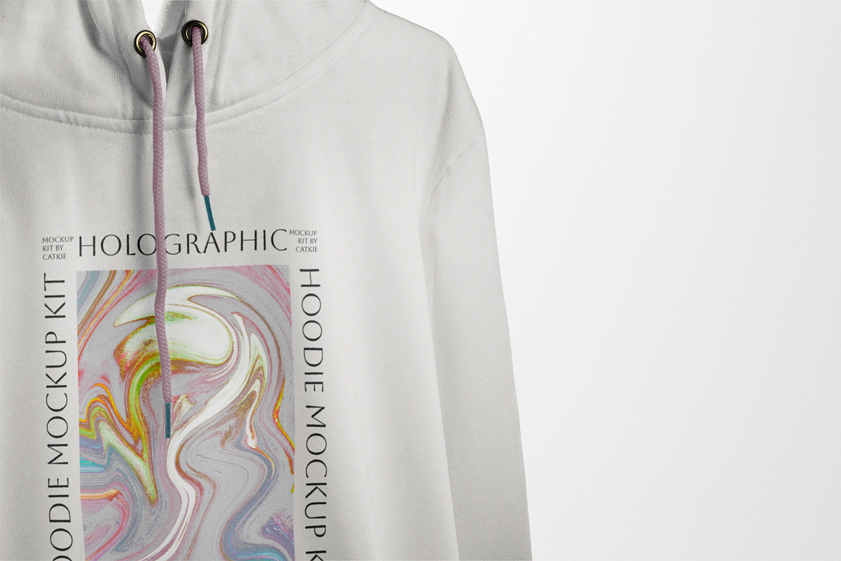 Hoodie Mockup Kit VOL1, a Hoody Mockup by Catkie - Digital Art (Photo 5 of 8)