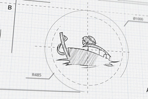 Technical Sketch Logo After Effects, a Templates & Theme by iamkoltunov