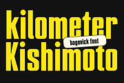 Bagovick - Sans Condensed Font, a Sans Serif Font by Comactype Foundry (Thumbnail 7 of 16)