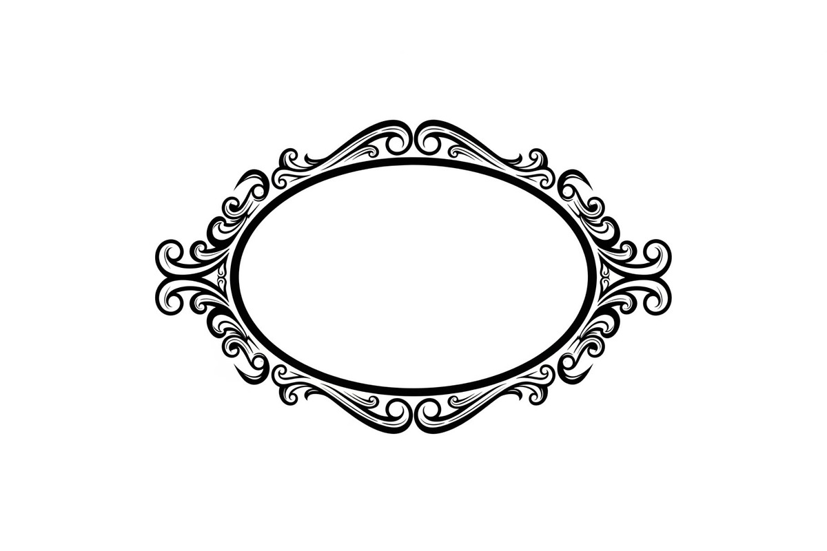 Elegant Oval Ornament Frame Bundle, an Illustration by jahid234 (Photo 8 of 31)