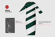 Women Long Dress Mockup v23, a Shirt Mockup by Mildstudio (Thumbnail 2 of 10)
