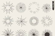Hand Drawn Sunbursts, an Illustration by Stella's Graphic Supply (Thumbnail 4 of 4)