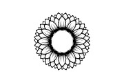 Floral Mandala Circle Frame Bundle, an Illustration by Gaye Art (Thumbnail 2 of 51)