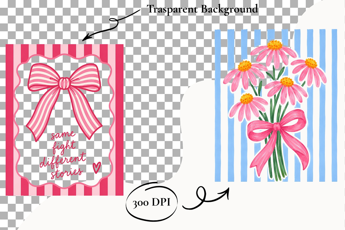 Breast Cancer Awareness PNG Clipart, a Healthcare Illustration by SugarCloudStudioArt (Photo 2 of 5)