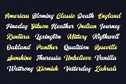Sandoval, a Script Font by Picatype Studio (Thumbnail 4 of 13)