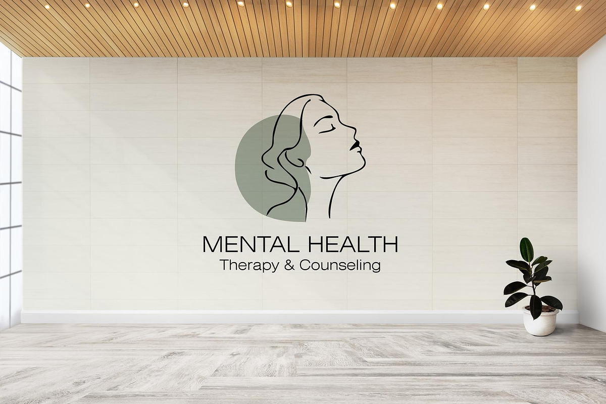Mental Health Logo Design, a Branding & Logo Template by YUDesignStore (Photo 10 of 10)