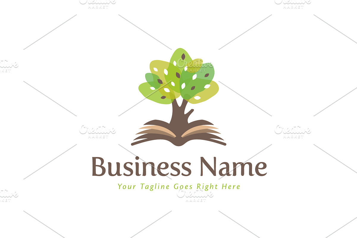 Tree of Learning Custom Logo, a Branding & Logo Template by ARTE MIGUEL (Photo 1 of 3)