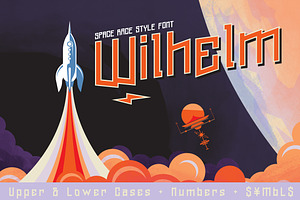 Wilhelm Font & Space Vectors