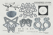Dithered Dusk Graphic Collection, an Object Graphic by Vanzyst (Thumbnail 7 of 9)