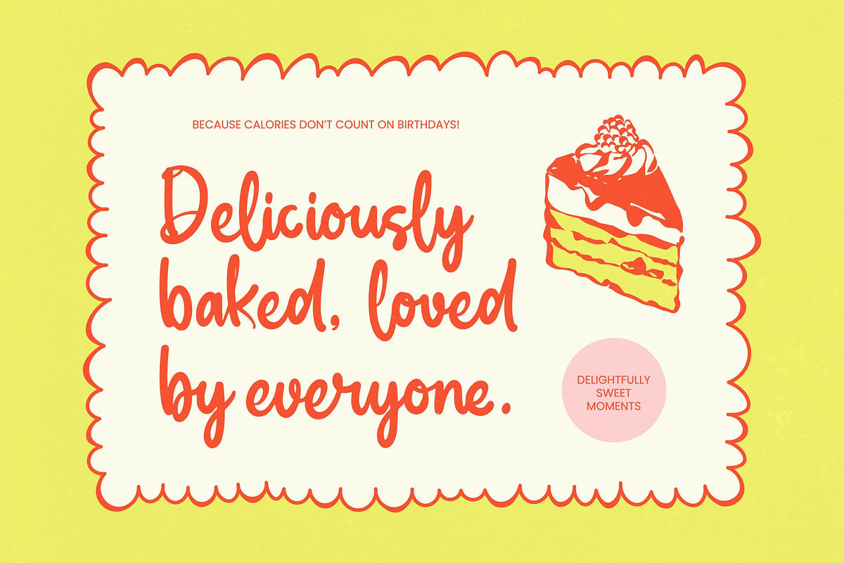 Chiler Spark Aesthetic Handwritten, a Script Font by Letterena Studios Script (Photo 3 of 20)