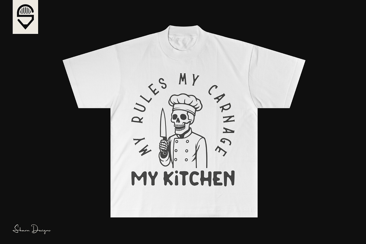 Funny cooking quote & chefs bundle, a Graphic by shaondesigns (Photo 5 of 5)