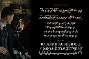 Black Forrest - Decorative Font, a Font by madeDeduk (Thumbnail 7 of 8)