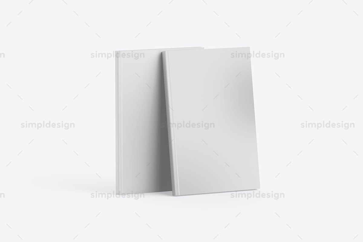 Digest Softcover Book Mockup, a Books & Magazine Mockup by SimplDesign (Photo 8 of 13)