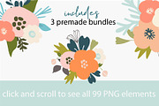 20 Modern Garden Patterns+Elements, a Pattern Graphic by Sweet Fig (Thumbnail 10 of 12)