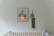 Sleeping FOREST. Watercolor animals, an Animal Illustration by Ooh Lily (Thumbnail 14 of 18)