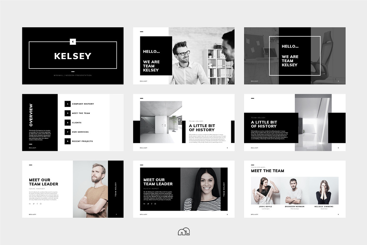 PowerPoint - Kelsey, a Presentation Template by bilmaw creative (Photo 3 of 12)