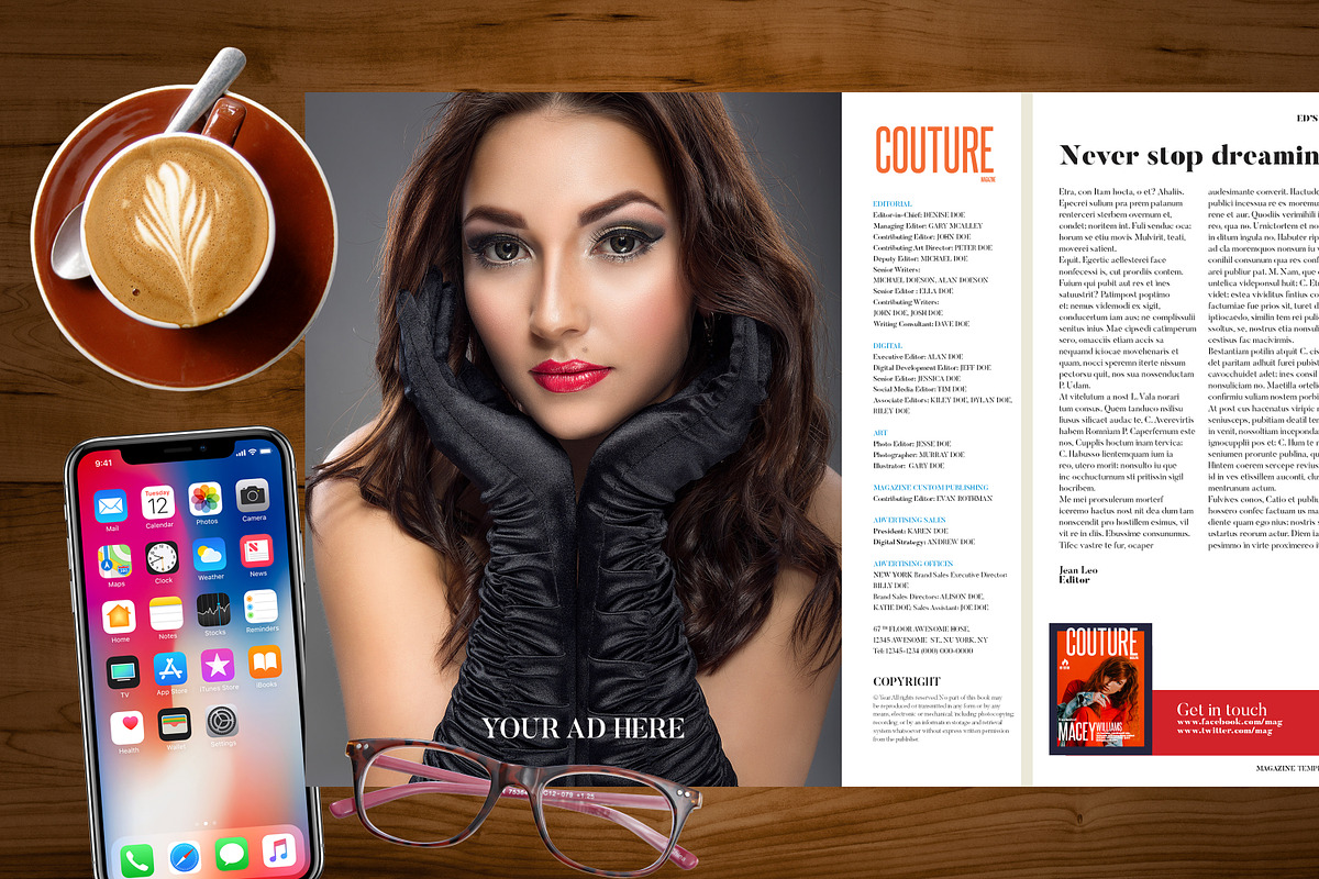Magazine Template, a Magazine Template by Red Cactus Creative (Photo 2 of 20)