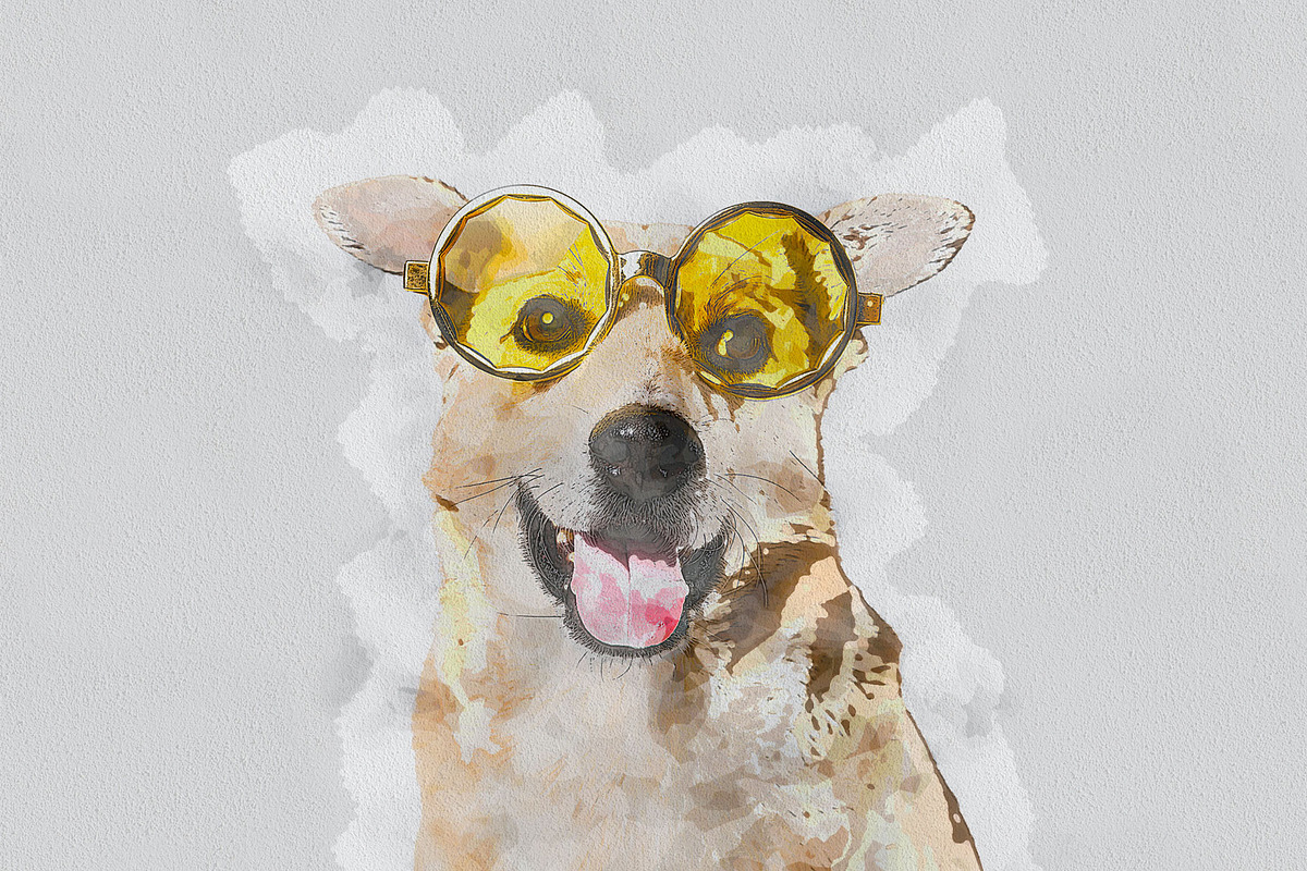 Pastel Watercolor Painting Photoshop, an Action Add-On by Photoshop Action (Photo 11 of 12)