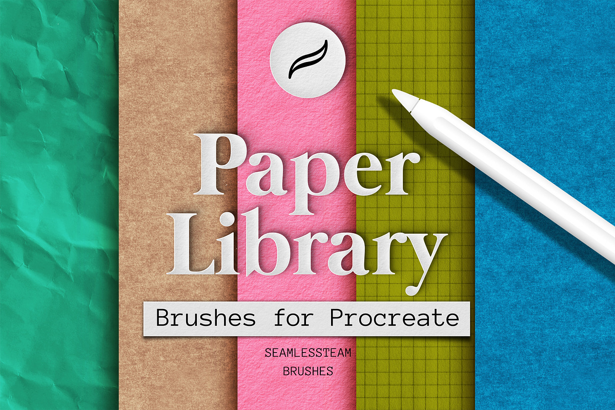 Paper brushes for Procreate, a Brush Add-On by seamless team (Photo 1 of 9)
