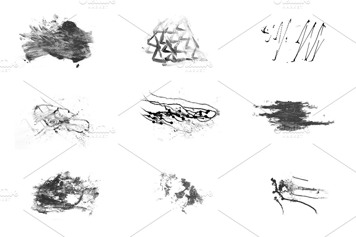 Handmade INK STROKES Full Pack preview 4