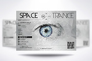 Space Trance Flyer, a Flyer Template by CREATIVE DUDE (Thumbnail 2 of 4)