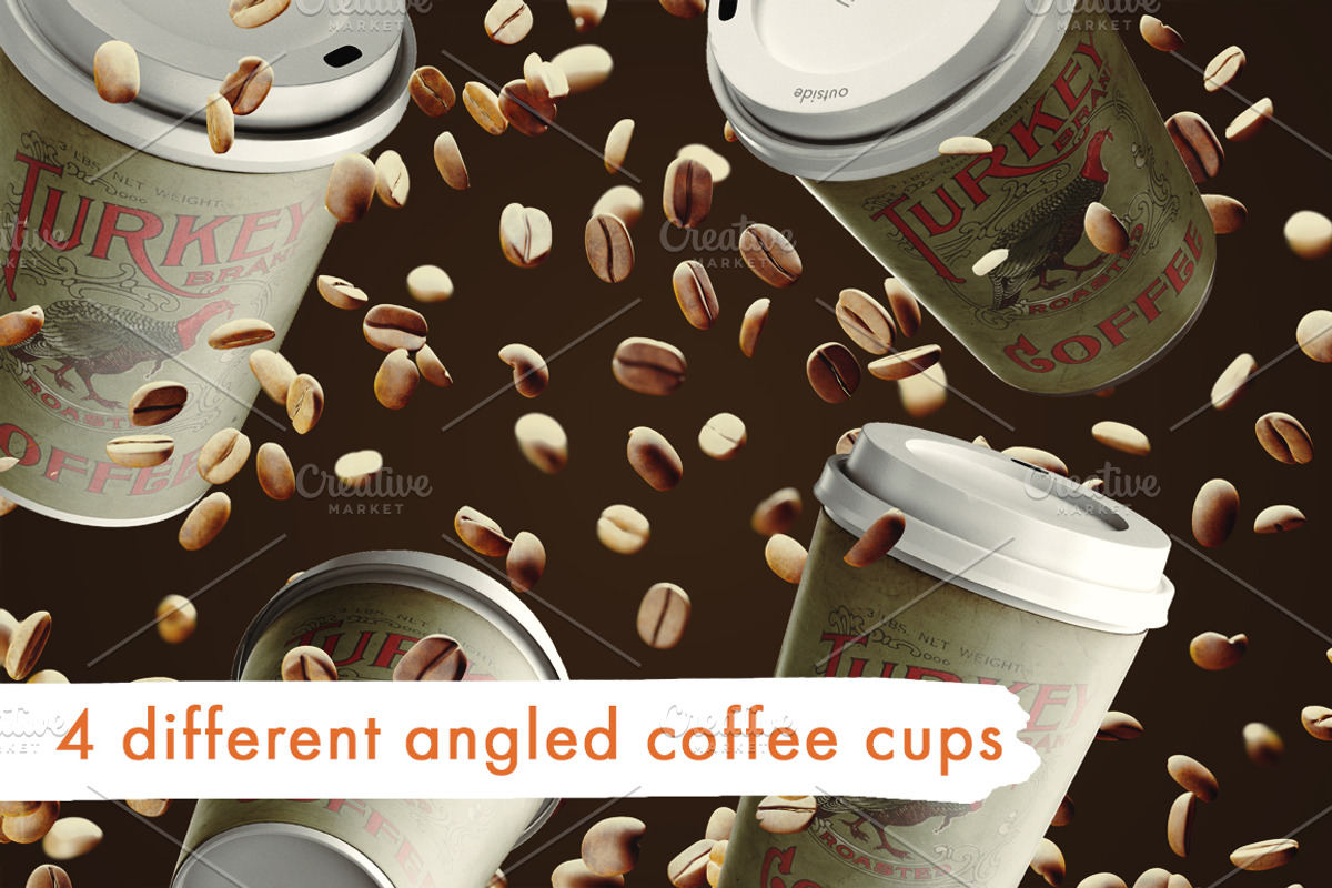 Set of Coffee MockUps, a Cups & Container Mockup by As Good As Possible (Photo 11 of 13)