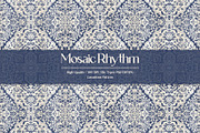 Mosaic Rhythm Prints & Patterns, a Pattern Graphic by GND ART STUDIO (Thumbnail 1 of 8)