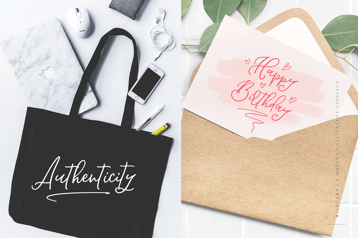 Wildcard | Modern Calligraphy Font preview 7