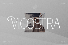 Vicostra – A Timeless Serif Font