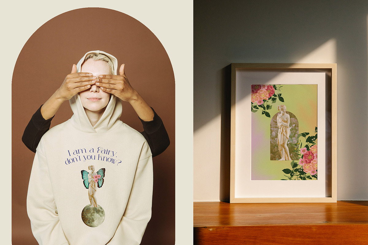 Lime Retrograde Collage & Gradients, an Object Graphic by Catch the Dream Art (Photo 6 of 11)