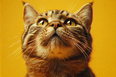 Cute funny Cat stock image, a Photo by ComfortQ