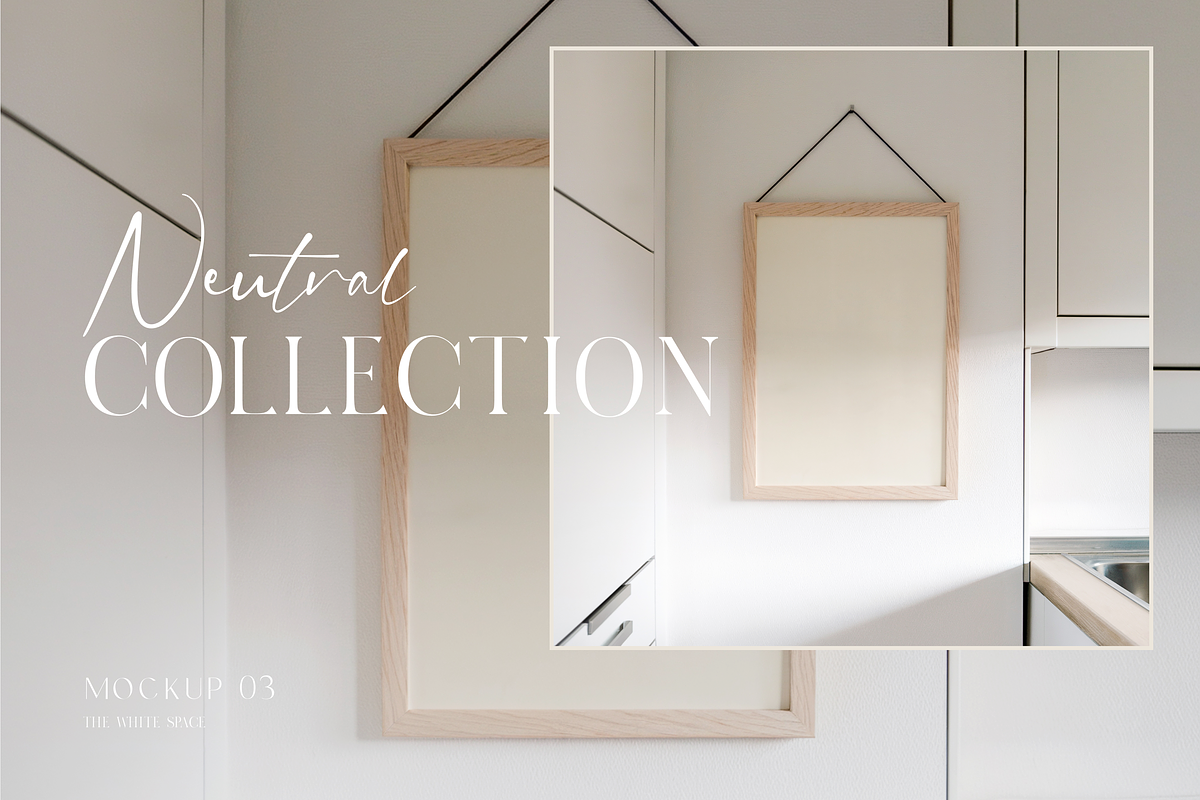 Frame Mockup Bundle - Neutral & Warm, a Household Mockup by The White Space Co. (Photo 6 of 9)