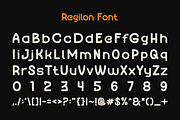 Regilon - Modern Logo Font, a Sans Serif Font by Viswal Studio (Thumbnail 8 of 8)