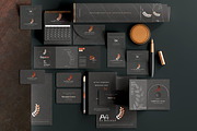 Stationery Branding Mockup Scenes, a Product Mockup by pmvch (Thumbnail 13 of 19)