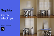 Artwork frame Photo Mockup Bundle, a Print Template by Bonumo (Thumbnail 1 of 9)