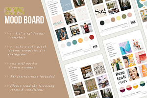 Mood Board Template - Canva