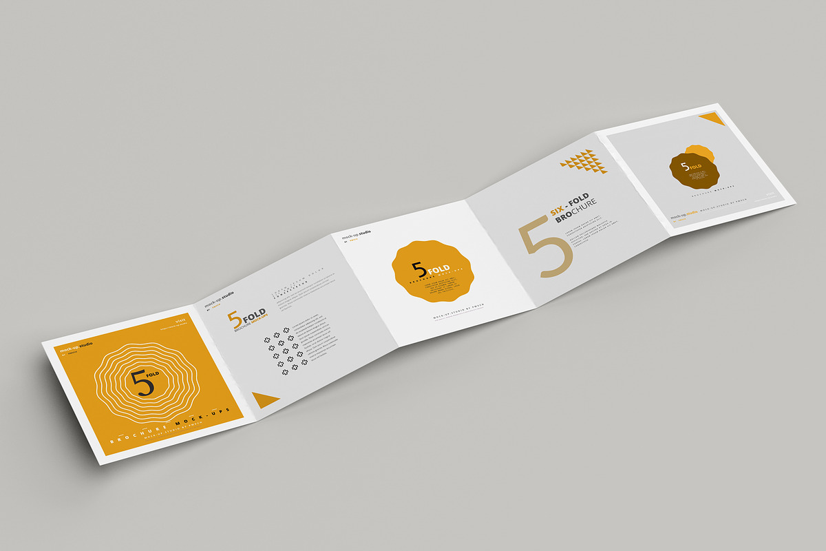 165 Brochure Mock-ups Big Bundle, a Print Template by pmvch (Photo 136 of 170)