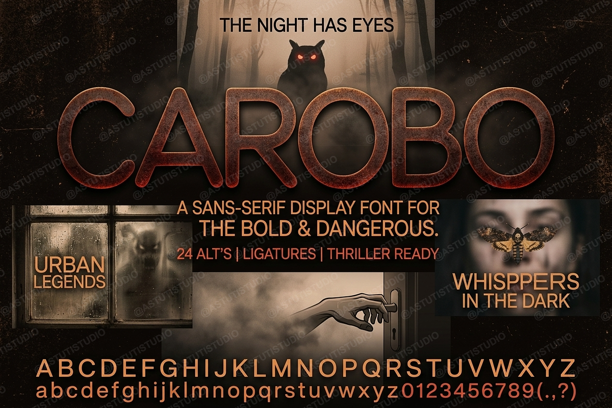 Carobo | Modern Sans Serif, a Sans Serif Font by Astuti Studio (Photo 16 of 25)