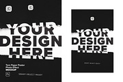 Torn Paper Poster Photo Effect, a Product Mockup by Custom Scene (Thumbnail 2 of 10)