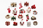 Christmas Collage Clipart Bundle, an Object Graphic by NatalieArtShop (Thumbnail 8 of 10)