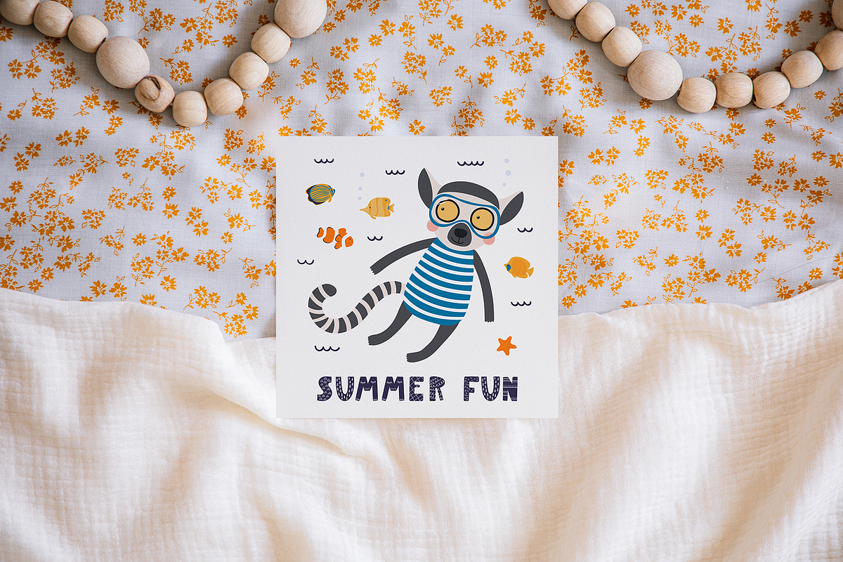 Oh Baby Shower Mockup Bundle, a Print Template by Neutral Mockups (Photo 7 of 9)
