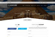 Adventures and Tour PSD Template, a Websites & App Template by ewises (Thumbnail 14 of 15)