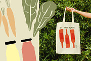 Farmers Market Collection, a Food Illustration by Mere Hunter (Thumbnail 2 of 7)