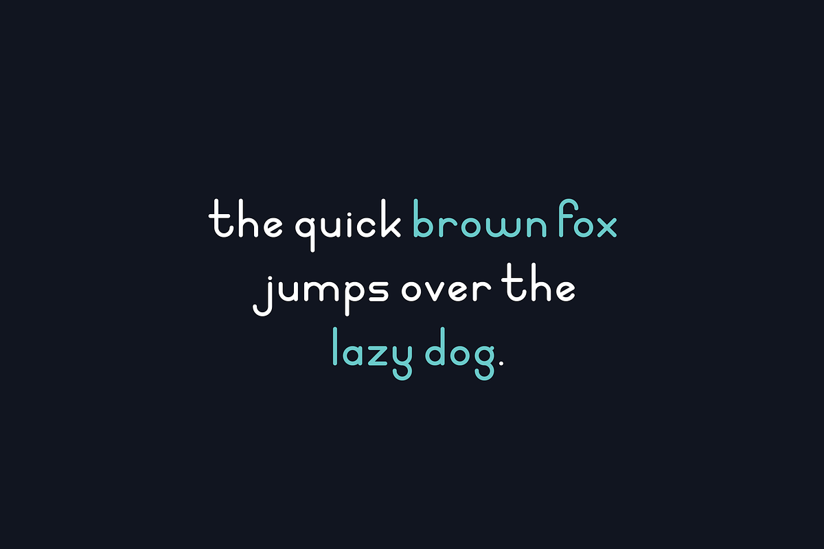 KAIGE | Display Font preview 4