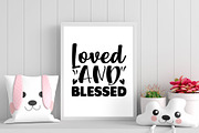 loved and blessed, a Graphic by minmicro (Thumbnail 5 of 5)
