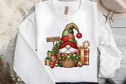 Christmas Gnome PNG, an Illustration by Black Bird Studio (Thumbnail 2 of 4)