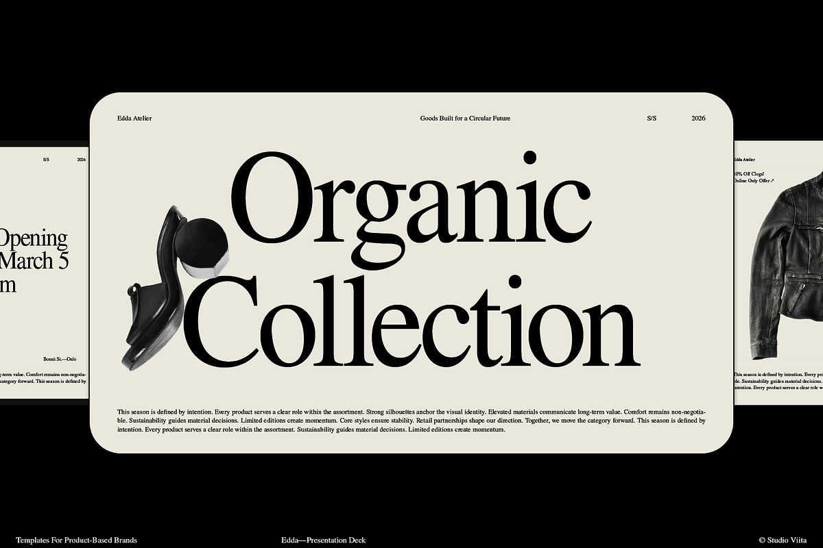 Brand Presentation Deck Template, a Presentation Template by Studio Viita (Photo 2 of 10)