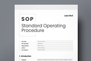 Standard Operating Procedure, SOP, a Stationery Template by Niofix (Thumbnail 1 of 7)